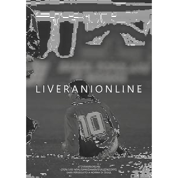 RETROSPETTIVA ROBERTO BAGGIO CALCIATORE NELLA FOTO ROBERTO BAGGIO NEL\'ANNO 1991-1992 CON LA MAGLIA DELLA NAZIOANLE ITALIANA AG ALDO LIVERANI SAS 