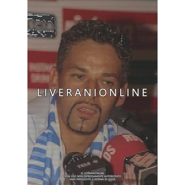 RETROSPETTIVA ROBERTO BAGGIO CALCIATORE NELLA FOTO ROBERTO BAGGIO 14-09-2000 ALLA PRESENTAZIONE A BRESCIA AG ALDO LIVERANI SAS 