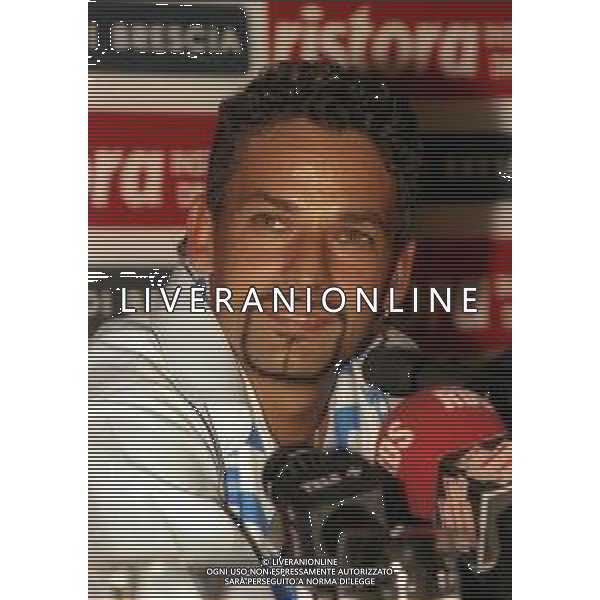 RETROSPETTIVA ROBERTO BAGGIO CALCIATORE NELLA FOTO ROBERTO BAGGIO 14-09-2000 ALLA PRESENTAZIONE A BRESCIA AG ALDO LIVERANI SAS 