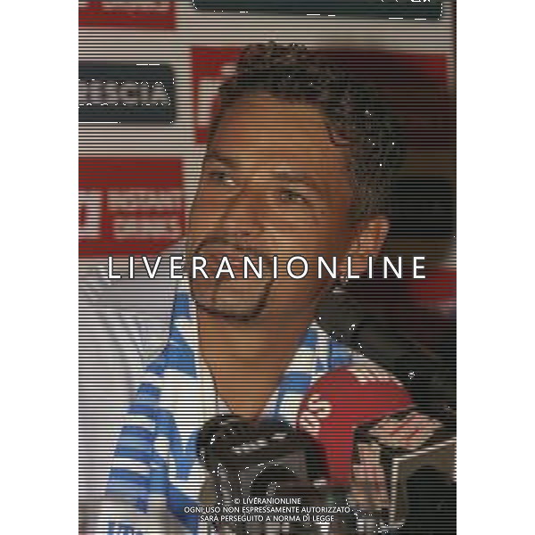 RETROSPETTIVA ROBERTO BAGGIO CALCIATORE NELLA FOTO ROBERTO BAGGIO 14-09-2000 ALLA PRESENTAZIONE A BRESCIA AG ALDO LIVERANI SAS 