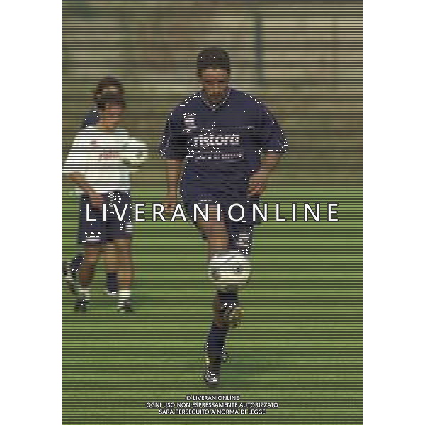 RETROSPETTIVA ROBERTO BAGGIO CALCIATORE NELLA FOTO ROBERTO BAGGIO 14-09-2000 ALLA PRESENTAZIONE A BRESCIA AG ALDO LIVERANI SAS 