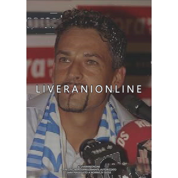 RETROSPETTIVA ROBERTO BAGGIO CALCIATORE NELLA FOTO ROBERTO BAGGIO 14-09-2000 ALLA PRESENTAZIONE A BRESCIA AG ALDO LIVERANI SAS 