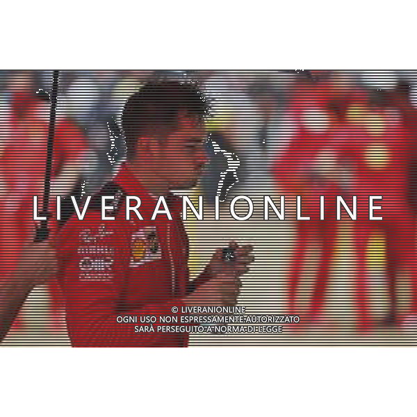 Charles Leclerc (MON) Ferrari on the grid. 16.08.2020. Formula 1 World Championship, Rd 6, Spanish Grand Prix, Barcelona, Spain, Race Day. - www.xpbimages.com, EMail: requests@xpbimages.com © Copyright: Batchelor / XPB Images / AGENZIA ALDO LIVERANI SAS