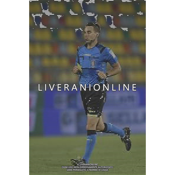 Playoff - Finale - Frosinone vs Spezia - Campionato di Calcio Serie B 2020/2021, 16 agosto 2020 Frosinone, Italia Nella foto: ARBITRO FRANCESCO FOURNEAU @LM/Claudio Pasquazi AG ALDO LIVERANI SAS