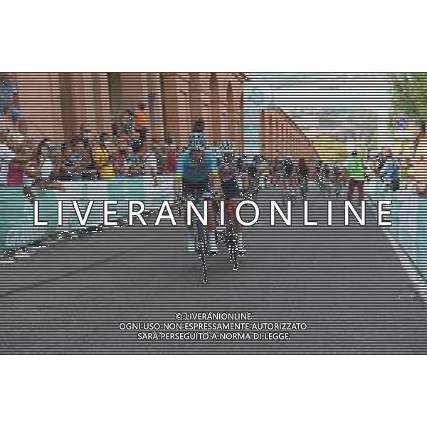 18-08-2020 Giro Dell\'emilia; 2020, Astana; 2020, Trek - Segafredo; Fuglsang, Jacob; Nibali, Vincenzo; Bologna - San Luca; ©SIROTTI / AGENZIA ALDO LIVERANI SAS