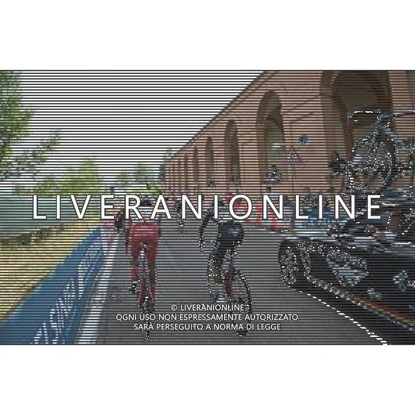18-08-2020 Giro Dell\'emilia; 2020, Androni Giocattoli Sidermec; 2020, Giotti Victoria; Munoz Giraldo, Daniel; Canaveral, Johnatan; Bologna - San Luca; ©SIROTTI / AGENZIA ALDO LIVERANI SAS