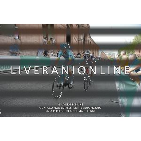 18-08-2020 Giro Dell\'emilia; 2020, Astana; 2020, Trek - Segafredo; Fuglsang, Jacob; Nibali, Vincenzo; Bologna - San Luca; ©SIROTTI / AGENZIA ALDO LIVERANI SAS