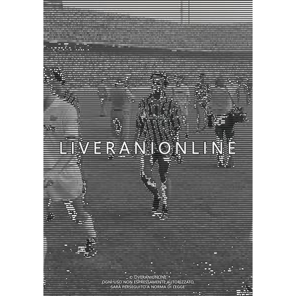 RETROSPETTIVA JUARY CALCIATORE NELLA FOTO JUARY CON LA MAGLIA DELL\'INTER CALCIO NELL\'ANNO 1982-1983 AG ALDO LIVERANI SAS 