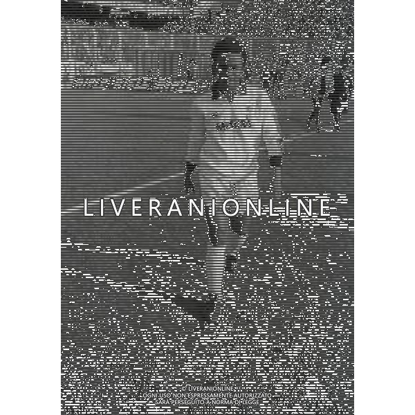 RETROSPETTIVA JUARY CALCIATORE NELLA FOTO JUARY CON LA MAGLIA DELL\'INTER CALCIO NELL\'ANNO 1982-1983 AG ALDO LIVERANI SAS 