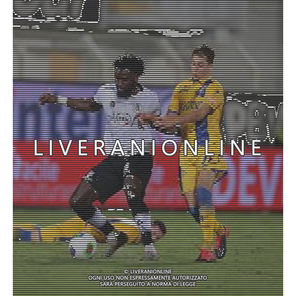 SPEZIA - FROSINONE RITORNO FINALE PLAYOFF SERIE B 20.08.2020 NELLA FOTO M\'BALA NZOLA E NICOLAS HAAS ©SANTANDREA / AGENZIA ALDO LIVERANI SAS