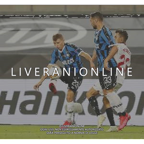 UEFA - FINALE EUROPA LEAGUE Germania 21/08/2020 Siviglia - Inter nella foto: Barella Nicolo’(f.c.Internazionale) ©Claudio Zamagni/Agenzia Aldo Liverani during UEFA EUROPA LEAGUE Germany Final match between Siviglia and and F.C. Internazionale at Rhein Energie Stadium in Cologne on August 21 2020. photo credit by Claudio Zamagni/Aldo Liverani Photo Agency / AGENZIA ALDO LIVERANI SAS
