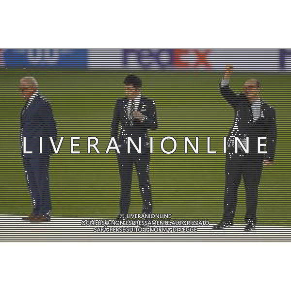 UEFA - FINALE EUROPA LEAGUE Germania 21/08/2020 Siviglia - Inter nella foto: steven zhang (f.c.Internazionale) ©Claudio Zamagni/Agenzia Aldo Liverani during UEFA EUROPA LEAGUE Germany Final match between Siviglia and and F.C. Internazionale at Rhein Energie Stadium in Cologne on August 21 2020. photo credit by Claudio Zamagni/Aldo Liverani Photo Agency / AGENZIA ALDO LIVERANI SAS