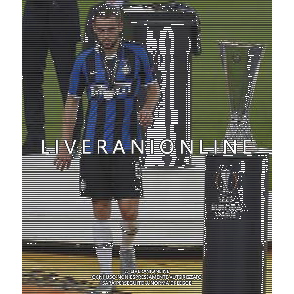UEFA - FINALE EUROPA LEAGUE Germania 21/08/2020 Siviglia - Inter nella foto: ©Claudio Zamagni/Agenzia Aldo LiveraniDe Vrij Stefan (f.c.Internazionale) De Vrij Stefan (f.c.Internazionale) during UEFA EUROPA LEAGUE Germany Final match between Siviglia and and F.C. Internazionale at Rhein Energie Stadium in Cologne on August 21 2020. photo credit by Claudio Zamagni/Aldo Liverani Photo Agency