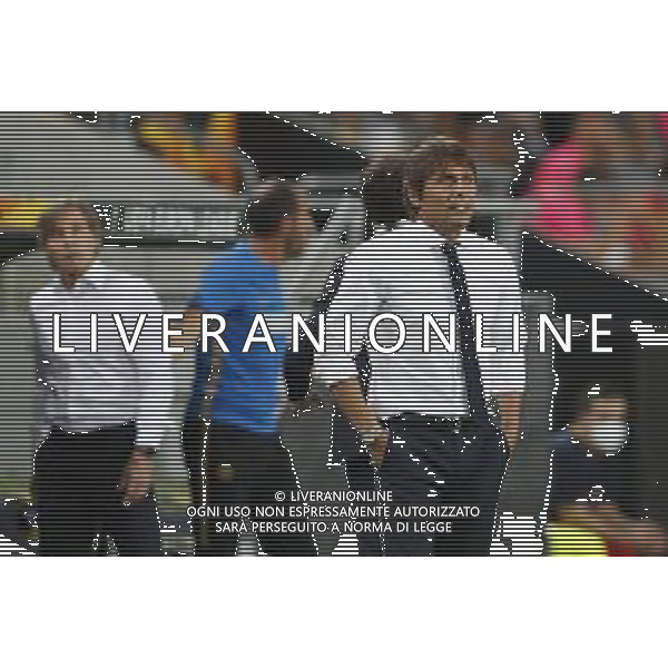 UEFA - FINALE EUROPA LEAGUE Germania 21/08/2020 Siviglia - Inter nella foto: Mister Antonio Conte (f.c.Internazionale) ©Claudio Zamagni/Agenzia Aldo Liverani Mister Antonio Conte (f.c.Internazionale) during UEFA EUROPA LEAGUE Germany Final match between Siviglia and and F.C. Internazionale at Rhein Energie Stadium in Cologne on August 21 2020. photo credit by Claudio Zamagni/Aldo Liverani Photo Agency