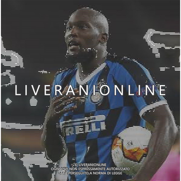 UEFA - FINALE EUROPA LEAGUE Germania 21/08/2020 Siviglia - Inter nella foto: Lukaku Rumelu (f.c.Internazionale) ©Claudio Zamagni/Agenzia Aldo Liverani Lukaku Rumelu (f.c.Internazionale) during UEFA EUROPA LEAGUE Germany Final match between Siviglia and and F.C. Internazionale at Rhein Energie Stadium in Cologne on August 21 2020. photo credit by Claudio Zamagni/Aldo Liverani Photo Agency
