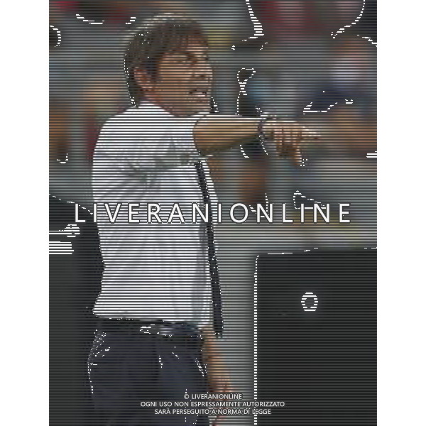 UEFA - FINALE EUROPA LEAGUE Germania 21/08/2020 Siviglia - Inter nella foto: Mister Antonio Conte (f.c.Internazionale) ©Claudio Zamagni/Agenzia Aldo Liverani Mister Antonio Conte (f.c.Internazionale) during UEFA EUROPA LEAGUE Germany Final match between Siviglia and and F.C. Internazionale at Rhein Energie Stadium in Cologne on August 21 2020. photo credit by Claudio Zamagni/Aldo Liverani Photo Agency