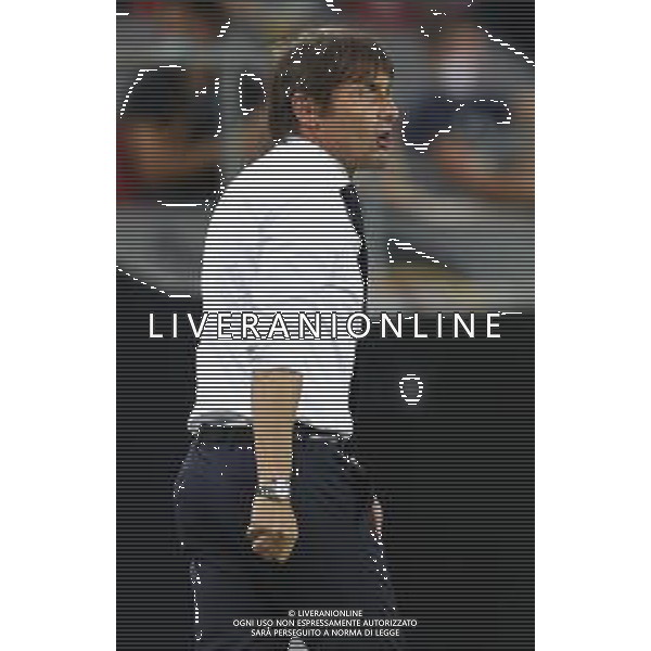 UEFA - FINALE EUROPA LEAGUE Germania 21/08/2020 Siviglia - Inter nella foto: Mister Antonio Conte (f.c.Internazionale) ©Claudio Zamagni/Agenzia Aldo Liverani Mister Antonio Conte (f.c.Internazionale) during UEFA EUROPA LEAGUE Germany Final match between Siviglia and and F.C. Internazionale at Rhein Energie Stadium in Cologne on August 21 2020. photo credit by Claudio Zamagni/Aldo Liverani Photo Agency