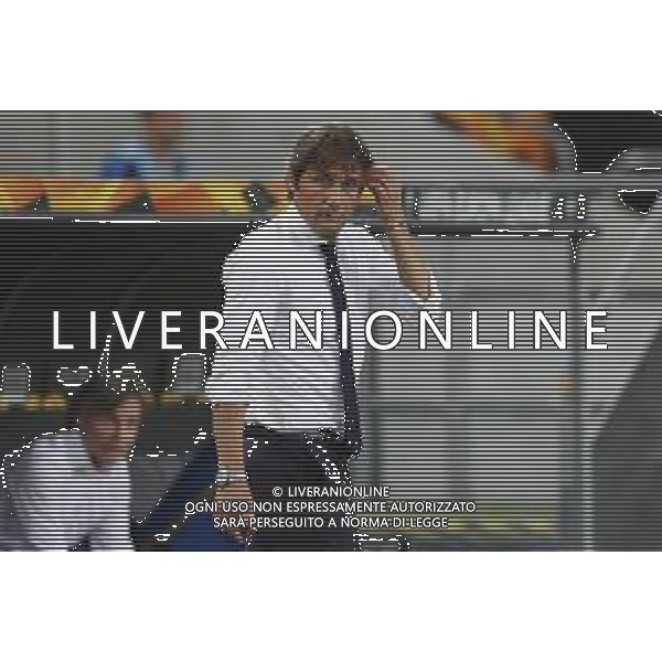 UEFA - FINALE EUROPA LEAGUE Germania 21/08/2020 Siviglia - Inter nella foto: Mister Antonio Conte (f.c.Internazionale) ©Claudio Zamagni/Agenzia Aldo Liverani Mister Antonio Conte (f.c.Internazionale) during UEFA EUROPA LEAGUE Germany Final match between Siviglia and and F.C. Internazionale at Rhein Energie Stadium in Cologne on August 21 2020. photo credit by Claudio Zamagni/Aldo Liverani Photo Agency