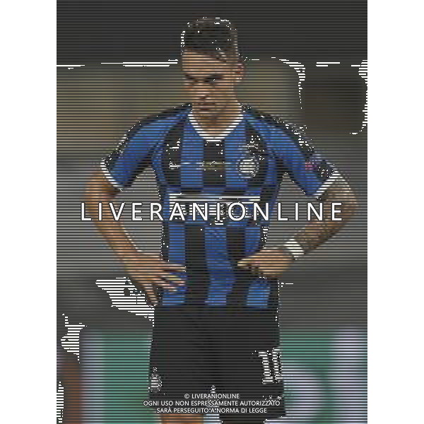 UEFA - FINALE EUROPA LEAGUE Germania 21/08/2020 Siviglia - Inter nella foto: Martinez Lautaro (f.c.Internazionale) ©Claudio Zamagni/Agenzia Aldo Liverani Martinez Lautaro (f.c.Internazionale) during UEFA EUROPA LEAGUE Germany Final match between Siviglia and and F.C. Internazionale at Rhein Energie Stadium in Cologne on August 21 2020. photo credit by Claudio Zamagni/Aldo Liverani Photo Agency