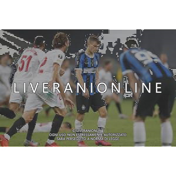 UEFA - FINALE EUROPA LEAGUE Germania 21/08/2020 Siviglia - Inter nella foto: delusione Barella Nicolo’(f.c.Internazionale) ©Claudio Zamagni/Agenzia Aldo Liverani during UEFA EUROPA LEAGUE Germany Final match between Siviglia and and F.C. Internazionale at Rhein Energie Stadium in Cologne on August 21 2020. photo credit by Claudio Zamagni/Aldo Liverani Photo Agency