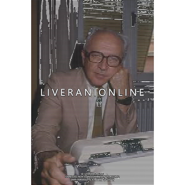 ARRIGO LEVI, giornalista, scrittore italiano - RETROSPETTIVA ©ARCHIVIO / AGENZIA ALDO LIVERANI SAS