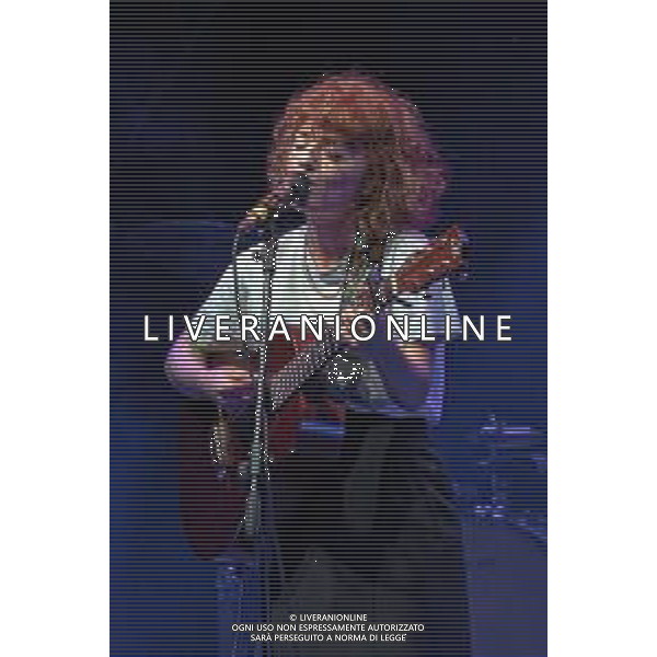 Maria Antonietta in concerto - Concerto cantante italiano, 23 agosto 2020 Stadio della Vittoria, Tolentino, Italia Nella foto: Maria Antonietta @LM/Emmanuele Olivi / AGENZIA ALDO LIVERANI SAS
