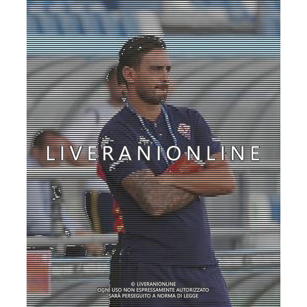 HELLAS VERONA - FIORENTINA COPPA ITALIA FINALE PRIMAVERA TIM CUP 2019/2020 REGGIO EMILIA MAPEI STADIUM 26.08.2020 NELLA FOTO L\'ALLENATORE ALBERTO AQUILANI ©SANTANDREA / AGENZIA ALDO LIVERANI SAS