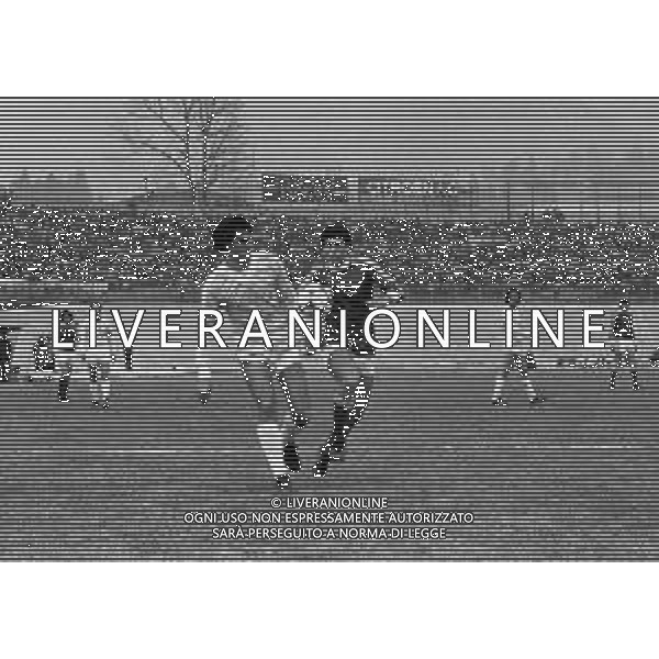 08-03-1981 VARESE CAMPIONATO DI CALCIO SERIE B VARESE LAZIO 3-2 NELLA FOTO FILIPPO CITTERIO E FRANCO TURCHETTA AG ALDO LIVERANI SAS