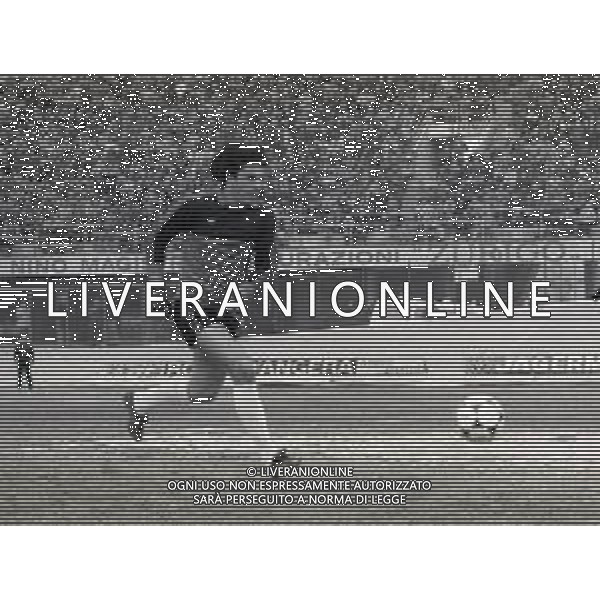 08-03-1981 VARESE CAMPIONATO DI CALCIO SERIE B VARESE LAZIO 3-2 NELLA FOTO ALDO NARDIN AG ALDO LIVERANI SAS