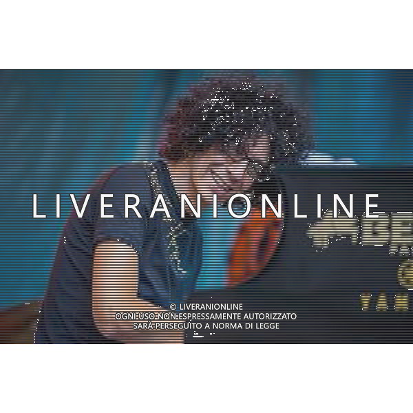 Giovanni Allevi - Revoluzione - Il coraggio di cambiare - Concerto cantante italiano, 28 agosto 2020 Piazza Vittorio Emanuele II, Rovigo, Italia Nella foto: Giovanni Allevi al pianoforte @LM/Alessio Marini / AGENZIA ALDO LIVERANI SAS