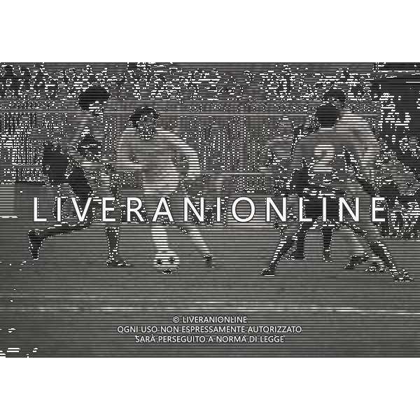 08-01-1984 CREMONA CAMPIONATO DI CALCIO SERIE B CREMONESE EMPOLI 3-2 NELLA FOTO MARCO NICOLETTI AG ALDO LIVERANI SAS