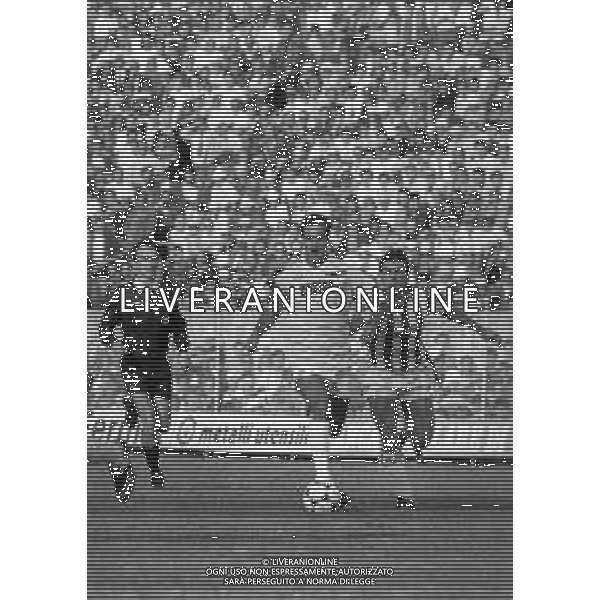 20-10-1985 VICENZA-CAMPIONATO DI CALCIO SERIE A L.R. VICENZA-LAZIO 2-0 NELLA FOTO FRANCESCO DELL\'ANNO AG ALDO LIVERANI SAS