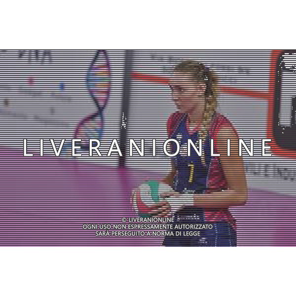 Primo turno - Savino Del Bene Scandicci vs Banca Valsabbina Millenium Brescia - Volley Supercoppa Femminile, 29 agosto 2020 Firenze, Italia Nella foto: Elena Pietrini (Savino Del Bene Scandicci) @LM/Lisa Guglielmi/ AGENZIA ALDO LIVERANI SAS