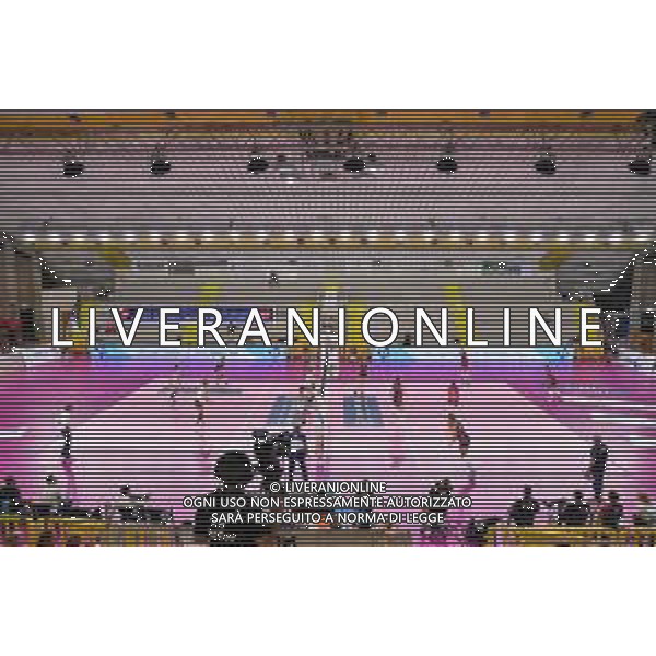 Primo turno - Savino Del Bene Scandicci vs Banca Valsabbina Millenium Brescia - Volley Supercoppa Femminile, 29 agosto 2020 Firenze, Italia Nella foto: Palazzetto di Scandicci vuoto @LM/Lisa Guglielmi/ AGENZIA ALDO LIVERANI SAS