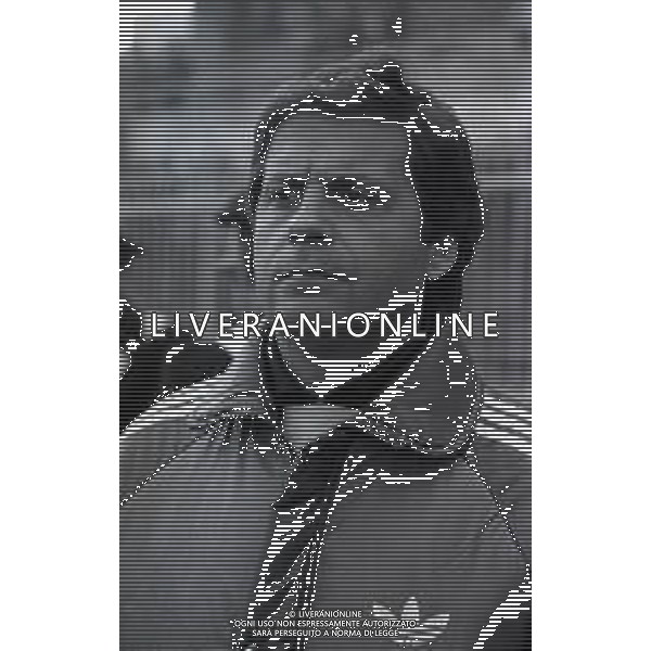 1981 -1982 VARESE PRIMI PIANI ROSA GIOCATORI NELLA FOTO EUGENIO FASCETTIA ALLENATORE VARESE CALCIO AG ALDO LIVERANI SAS