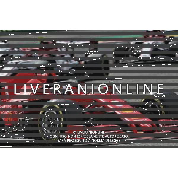 Sebastian Vettel (GER) Ferrari SF1000. 30.08.2020. Formula 1 World Championship, Rd 7, Belgian Grand Prix, Spa Francorchamps, Belgium, Race Day. - www.xpbimages.com, EMail: requests@xpbimages.com © Copyright: Batchelor / XPB Images/ AGENZIA ALDO LIVERANI SAS - ITALY ONLY EDITORIAL USE ONLY