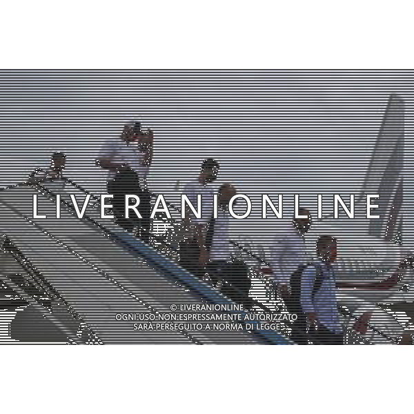 LISBON, PORTUGAL - AUGUST 10: Paris Saint-Germain FC team arrives in Lisbon for the Champions League Quarter Finals at Humberto Delgado Airport on August 10, 2020 in Lisbon, Portugal. (Photo by Carlos Rodrigues - UEFA/UEFA via Getty Images) AG ALDO LIVERANI SAS