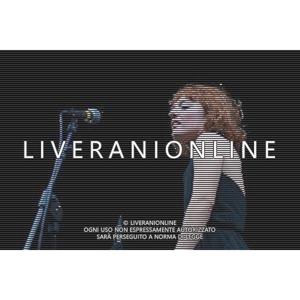 Festival &#34;Luccichini Dappertutto&#34; - Concerto, 22 agosto 2020 Piazza del Popolo, Pesaro (PU), Italia Nella foto: Maria Antonietta @LM/Emmanuele Olivi / AGENZIA ALDO LIVERANI SAS