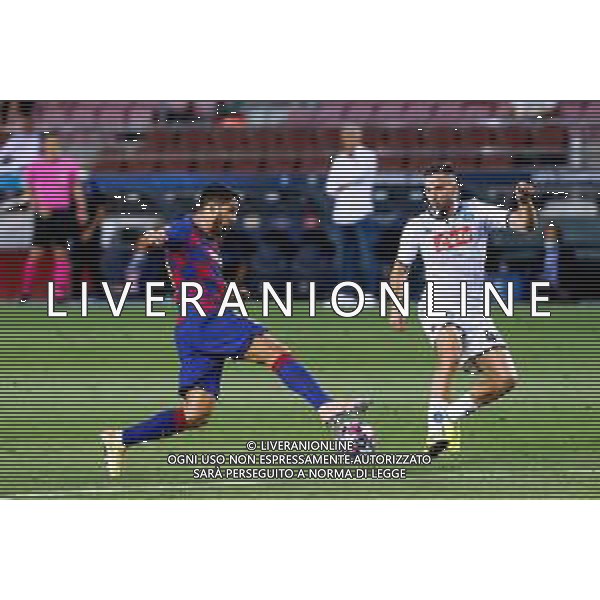 BARCELONA, SPAIN - AUGUST, 08: UEFA Champions League Round of 16 second leg match between FC Barcelona and SSC Napoli at Camp Nou on August 8, 2020 in Barcelona, Spain. (Photo by Germ√°n Parga/FC Barcelona) AG ALDO LIVERANI SAS