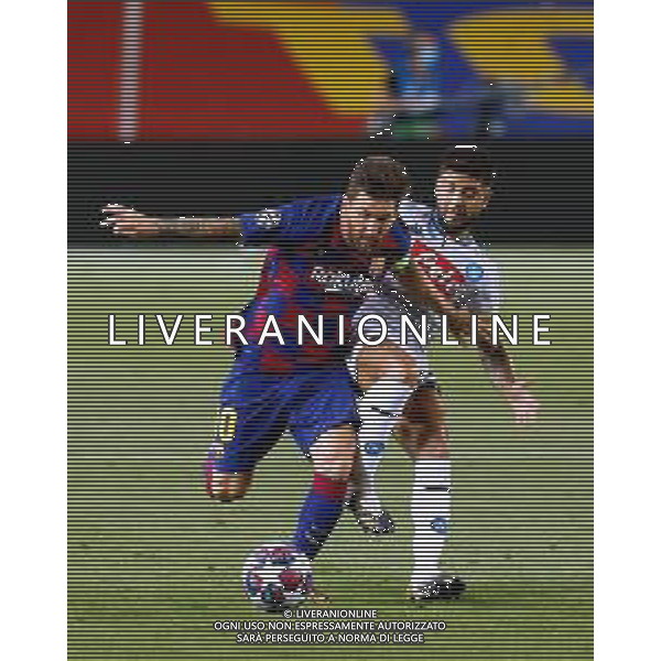 BARCELONA, SPAIN - AUGUST, 08: UEFA Champions League Round of 16 second leg match between FC Barcelona and SSC Napoli at Camp Nou on August 8, 2020 in Barcelona, Spain. (Photo by Germ√°n Parga/FC Barcelona) AG ALDO LIVERANI SAS