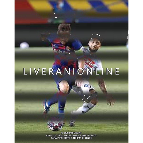 BARCELONA, SPAIN - AUGUST, 08: UEFA Champions League Round of 16 second leg match between FC Barcelona and SSC Napoli at Camp Nou on August 8, 2020 in Barcelona, Spain. (Photo by Germ√°n Parga/FC Barcelona) AG ALDO LIVERANI SAS