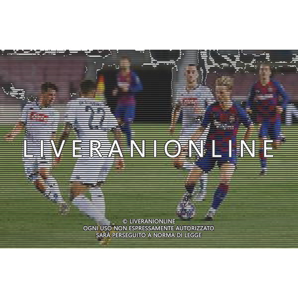 BARCELONA, SPAIN - AUGUST, 08: UEFA Champions League Round of 16 second leg match between FC Barcelona and SSC Napoli at Camp Nou on August 8, 2020 in Barcelona, Spain. (Photo by Germ√°n Parga/FC Barcelona) AG ALDO LIVERANI SAS