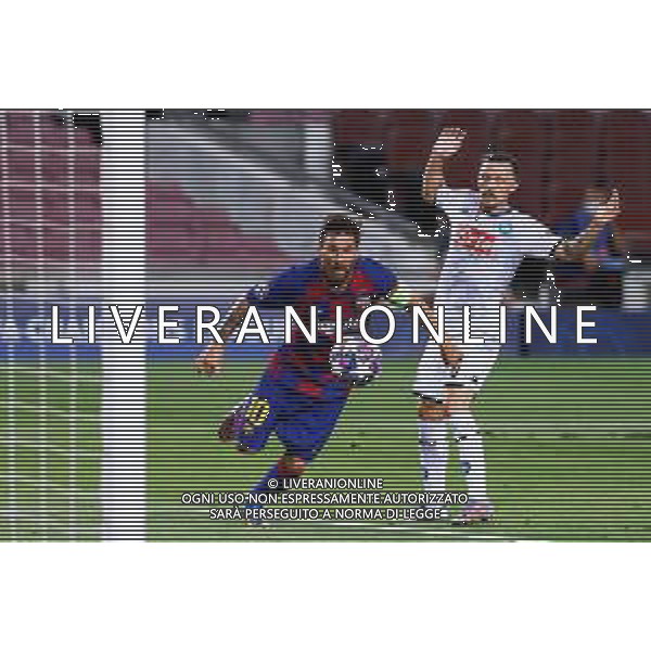 BARCELONA, SPAIN - AUGUST, 08: UEFA Champions League Round of 16 second leg match between FC Barcelona and SSC Napoli at Camp Nou on August 8, 2020 in Barcelona, Spain. (Photo by Germ√°n Parga/FC Barcelona) AG ALDO LIVERANI SAS