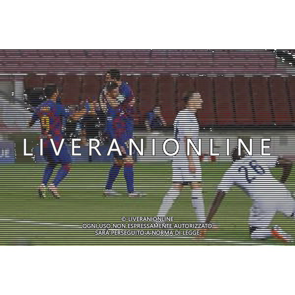 BARCELONA, SPAIN - AUGUST, 08: UEFA Champions League Round of 16 second leg match between FC Barcelona and SSC Napoli at Camp Nou on August 8, 2020 in Barcelona, Spain. (Photo by Germ√°n Parga/FC Barcelona) AG ALDO LIVERANI SAS