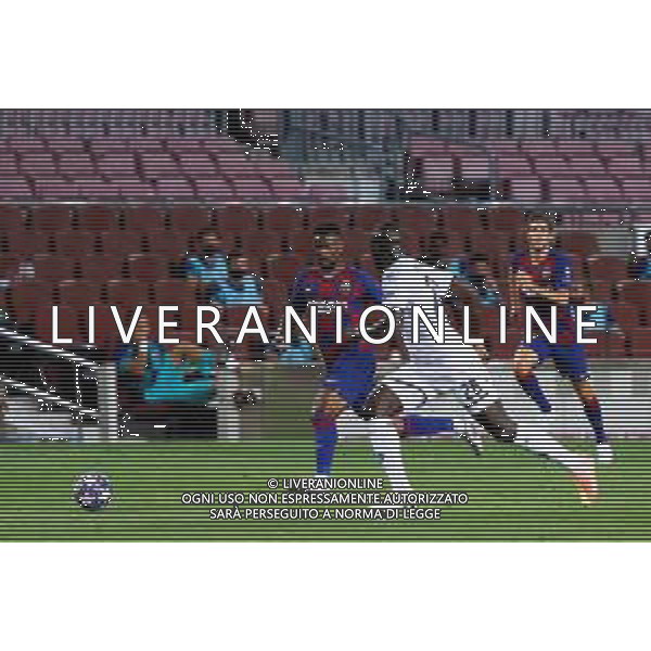 BARCELONA, SPAIN - AUGUST, 08: UEFA Champions League Round of 16 second leg match between FC Barcelona and SSC Napoli at Camp Nou on August 8, 2020 in Barcelona, Spain. (Photo by Germ√°n Parga/FC Barcelona) AG ALDO LIVERANI SAS