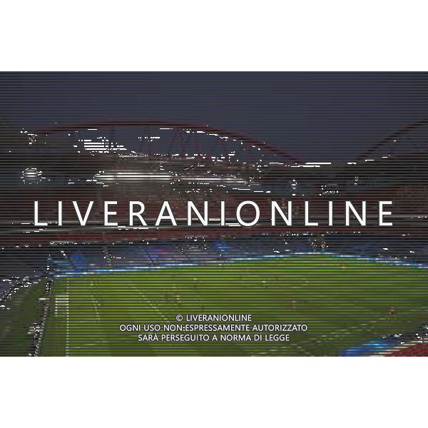 LISBON, PORTUGAL - AUGUST 18: General view inside the stadium during the UEFA Champions League Semi Final match between RB Leipzig and Paris Saint-Germain F.C at Estadio do Sport Lisboa e Benfica on August 18, 2020 in Lisbon, Portugal. (Photo by Julian Finney - UEFA/UEFA via Getty Images) AG ALDO LIVERANI SAS