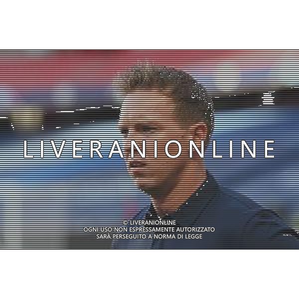 LISBON, PORTUGAL - AUGUST 18: Julian Nagelsmann, Head Coach of RB Leipzig looks on prior to the UEFA Champions League Semi Final match between RB Leipzig and Paris Saint-Germain F.C at Estadio do Sport Lisboa e Benfica on August 18, 2020 in Lisbon, Portugal. (Photo by Michael Regan - UEFA/UEFA via Getty Images) AG ALDO LIVERANI SAS