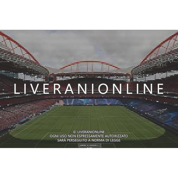 LISBON, PORTUGAL - AUGUST 17: General view inside the stadium ahead of a RB Leipzig training session at Estadio do Sport Lisboa e Benfica on August 17, 2020 in Lisbon, Portugal. (Photo by Julian Finney - UEFA/Getty Images) AG ALDO LIVERANI SAS