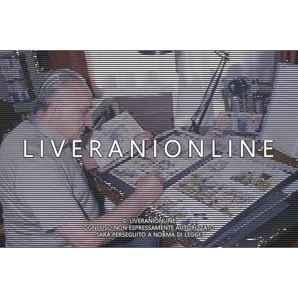 AURELIO GALLEPPINI, GALEP, Fumettista italiano noto soprattutto come disegnatore del personaggio di Tex - RETROSPETTIVA. ©ARCHIVIO AGENZIA ALDO LIVERANI SAS