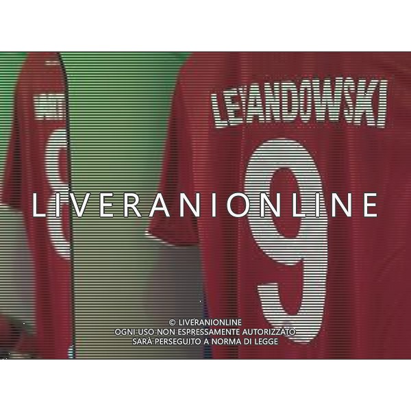 LISBON, PORTUGAL - AUGUST 19: A view of the FC Bayern Munich dressingroom prior to the UEFA Champions League Semi Final match between Olympique Lyonnais and Bayern Munich at Estadio Jose Alvalade on August 19, 2020 in Lisbon, Portugal. (Photo supplied by FC Bayern Munchen) AG ALDO LIVERANI SAS